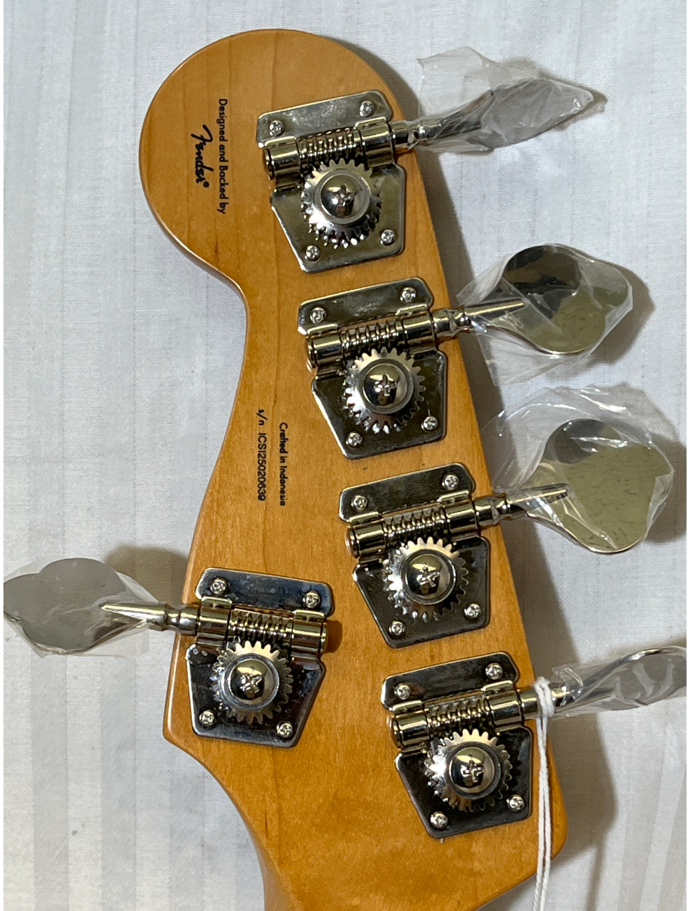 C-Stock Squier Classic Vibe Active '70s Jazz Bass V - Ocean Turquoise w/Maple FB