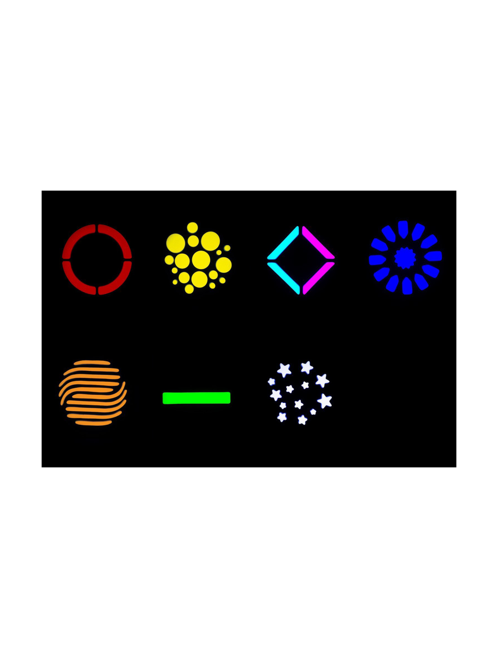 ColorKey Mover Spot 150 Moving Head Light Bundle - 2-Pack w/ Flight Case Trolley