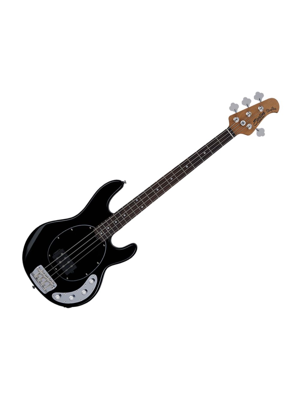 Sterling by Music Man RAY34BKR2 StingRay 4 String Bass Guitar Black