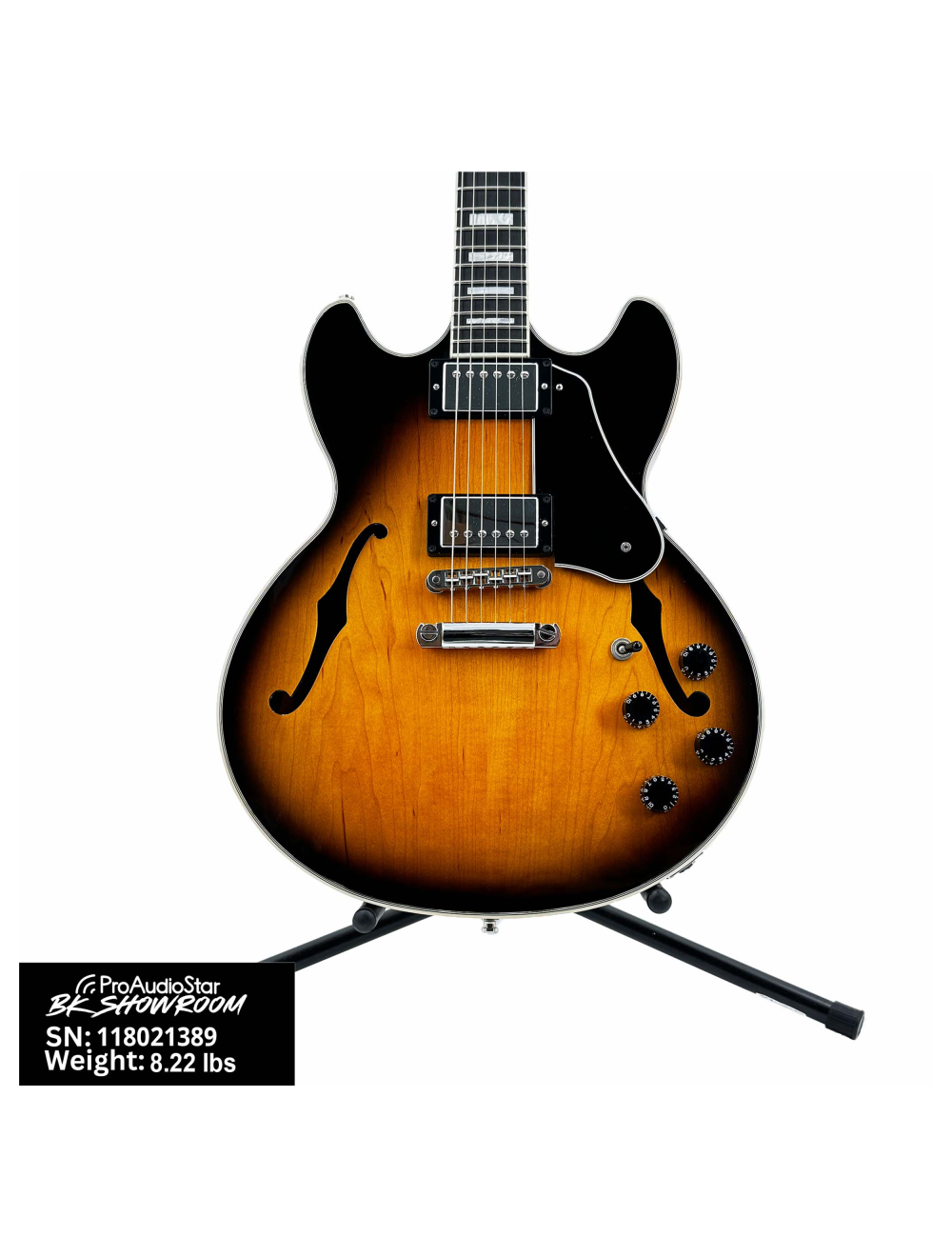 Used Gibson Midtown Custom Semi-Hollow - Vintage Sunburst w/OHSC