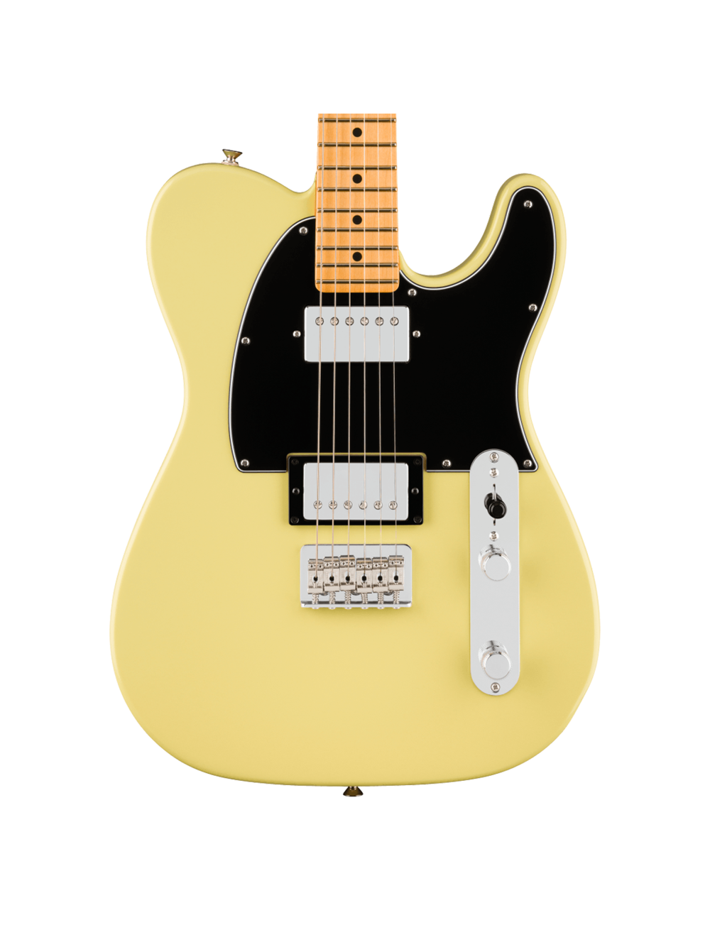 Used Fender Player II Telecaster HH - Hialeah Yellow w/Maple FB