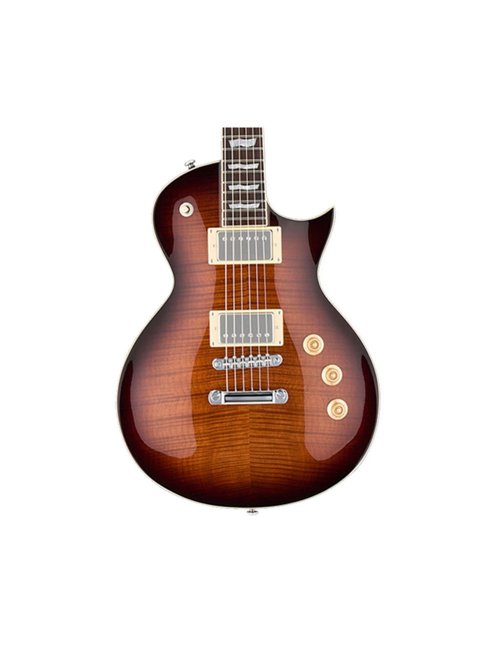 ESP LTD EC 256FM Electric Guitar Dark Brown Sunburst B Stock