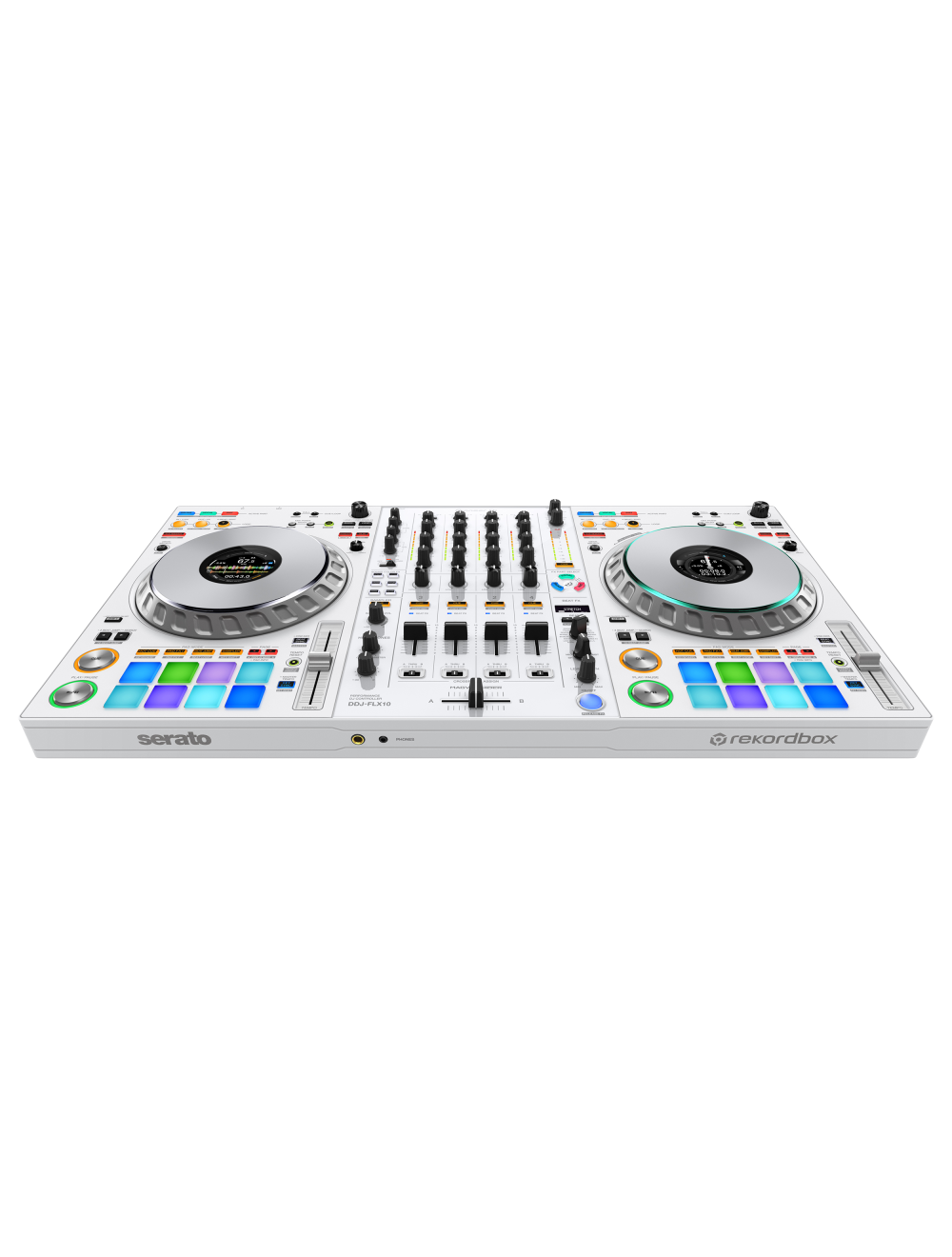 Pioneer DJ DDJ-FLX10-W Limited Edition DJ Controller (White) (Open Box)