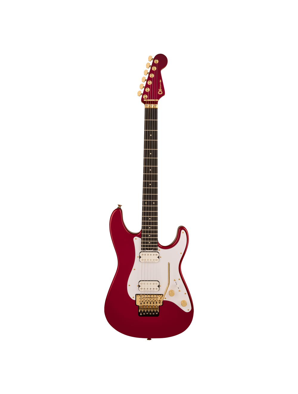 Used Charvel Pro-Mod Plus So-Cal Style 1 HH FR EB Guitar - Candy Apple Red