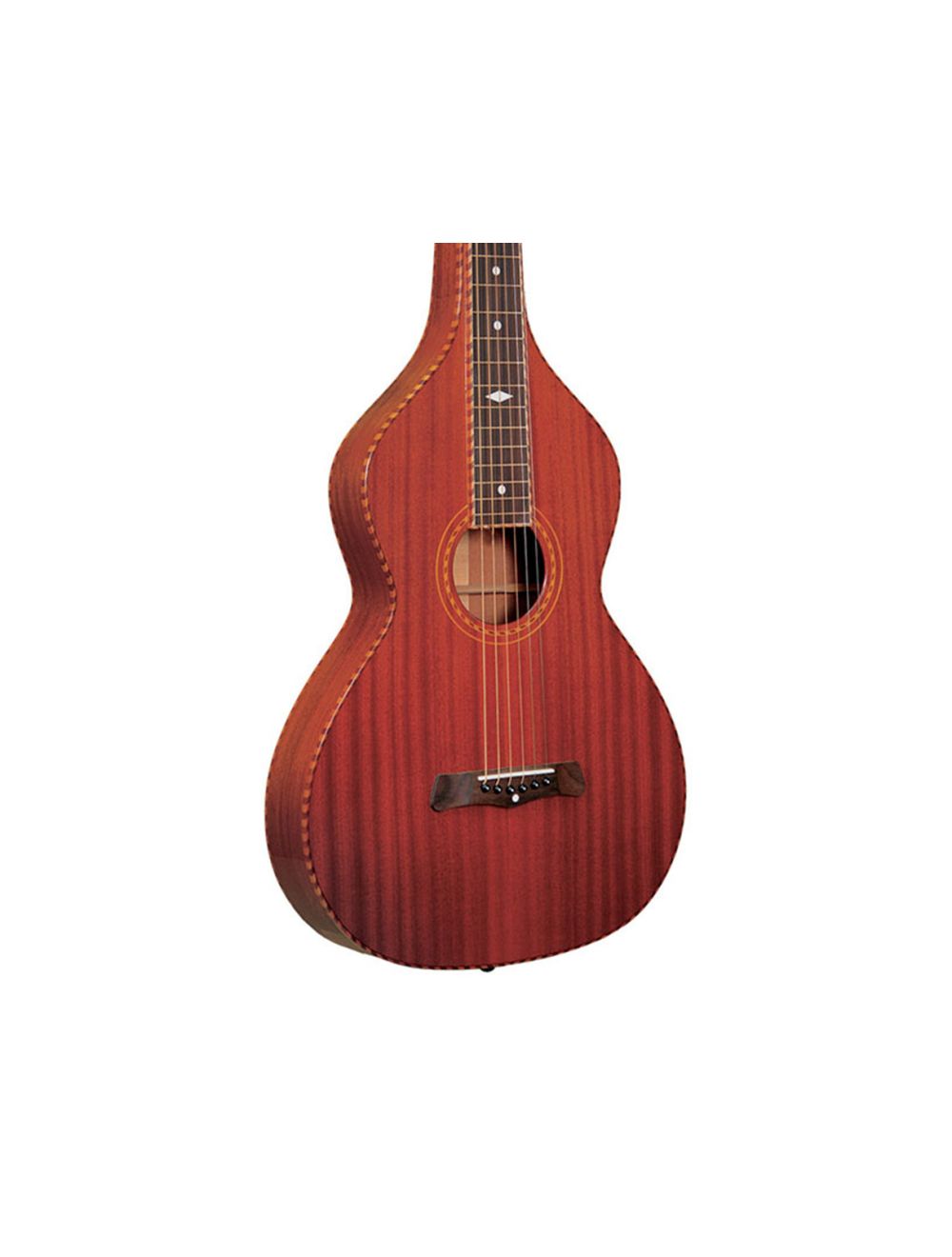 Gold Tone Solid Mahogany Weissenborn