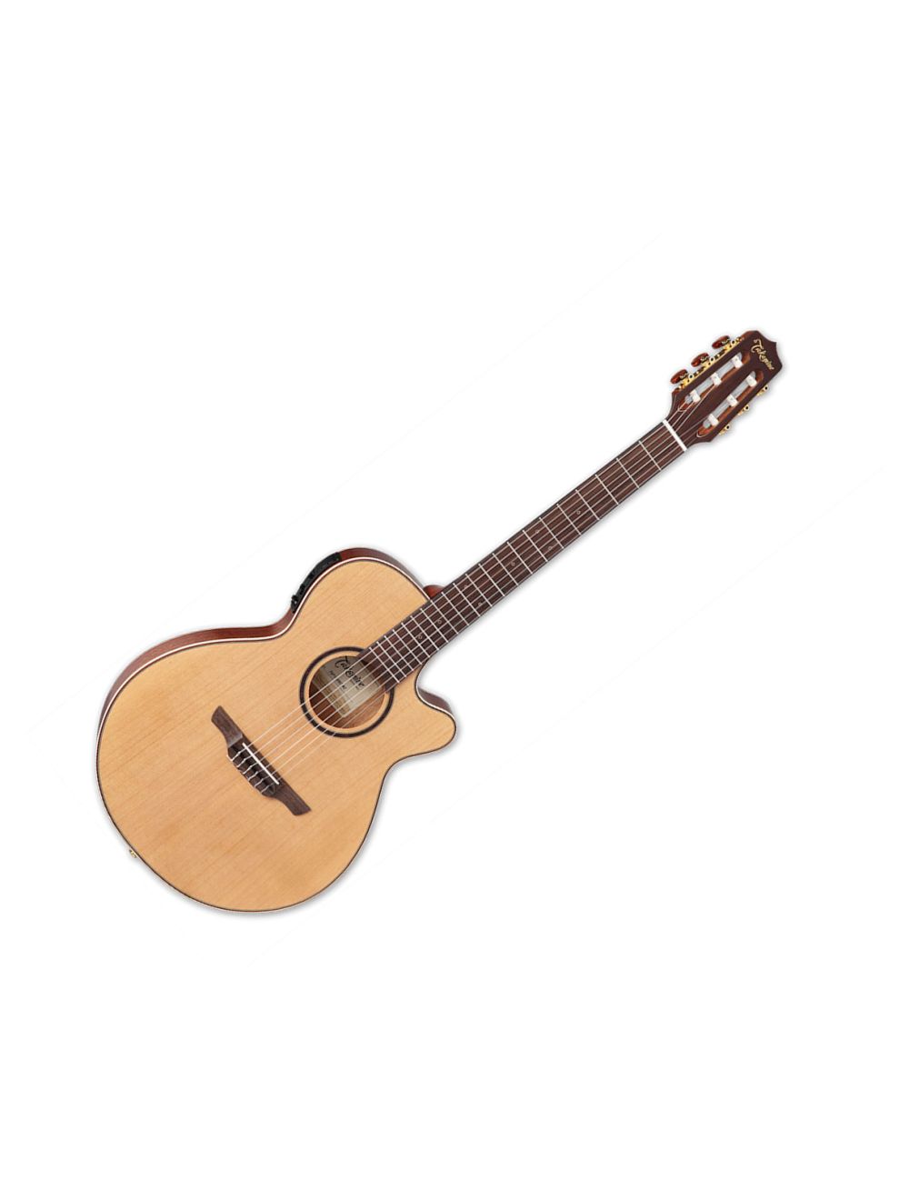 Takamine TSP148NC NS Thinline Series Nylon Hybid A E Natural