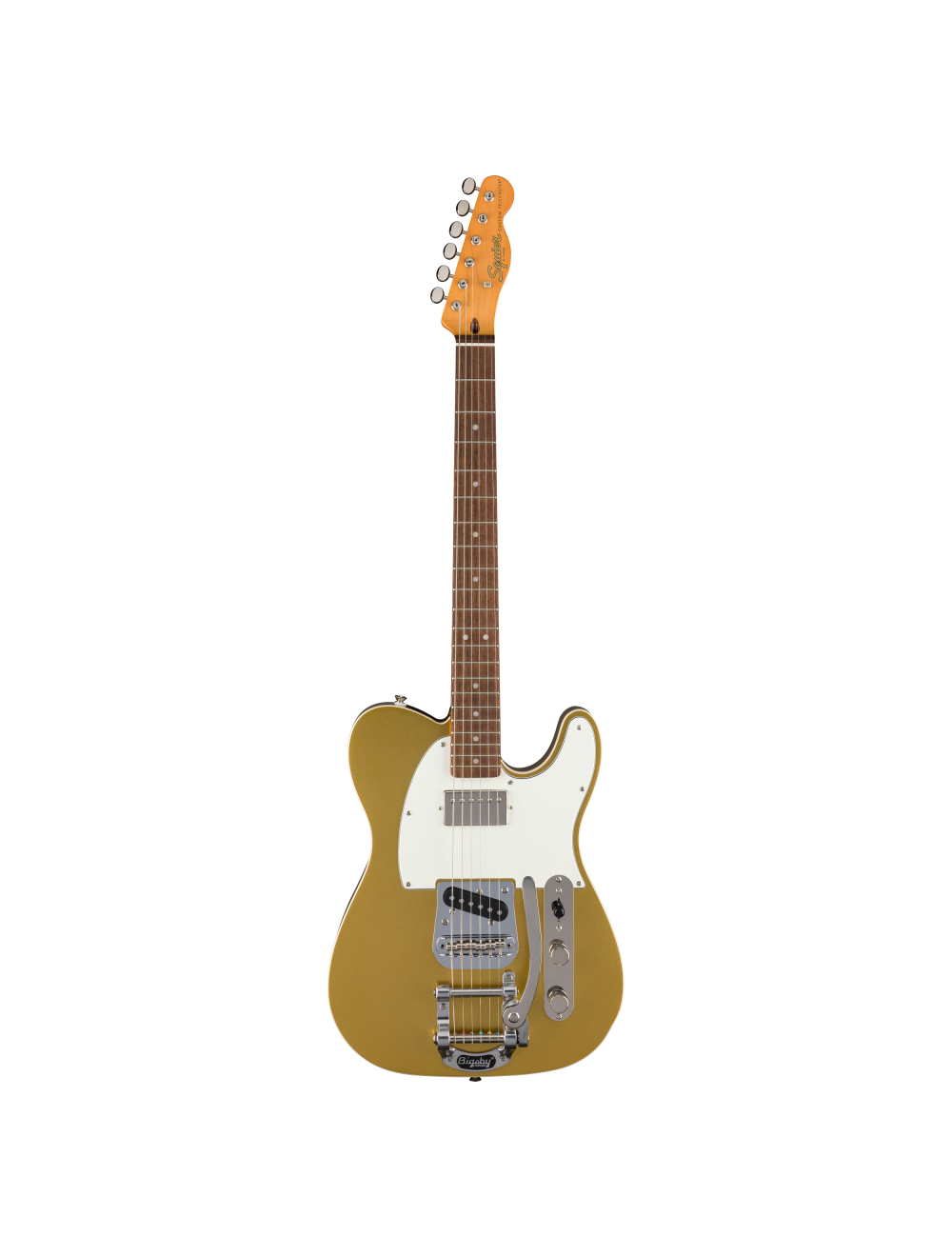 Squier Classic Vibe Custom Telecaster SH with Bigsby - Aztec Gold