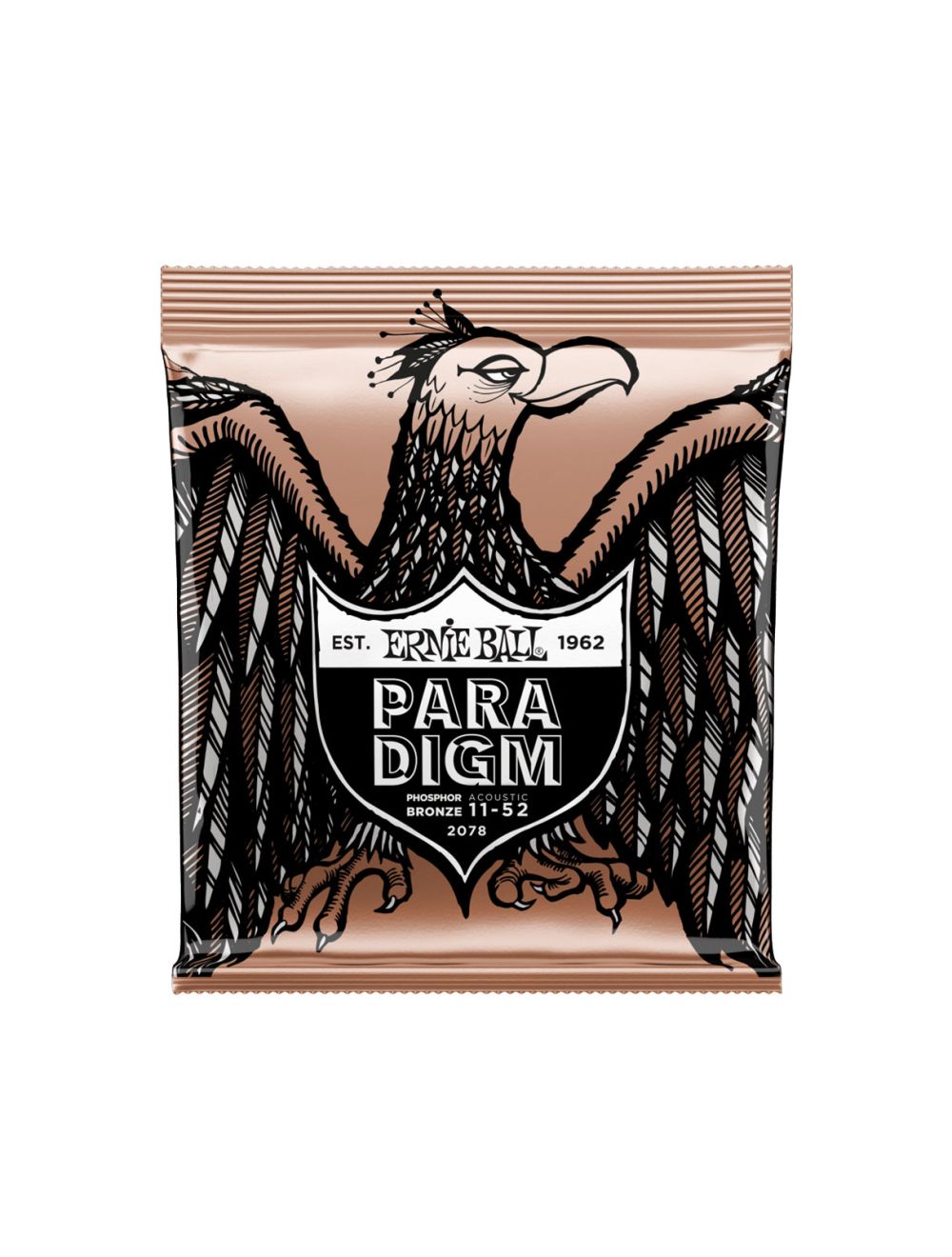 Ernie Ball Paradigm Light Phosphor Bronze Acoustic Guitar Strings - 11-52 - Open Box