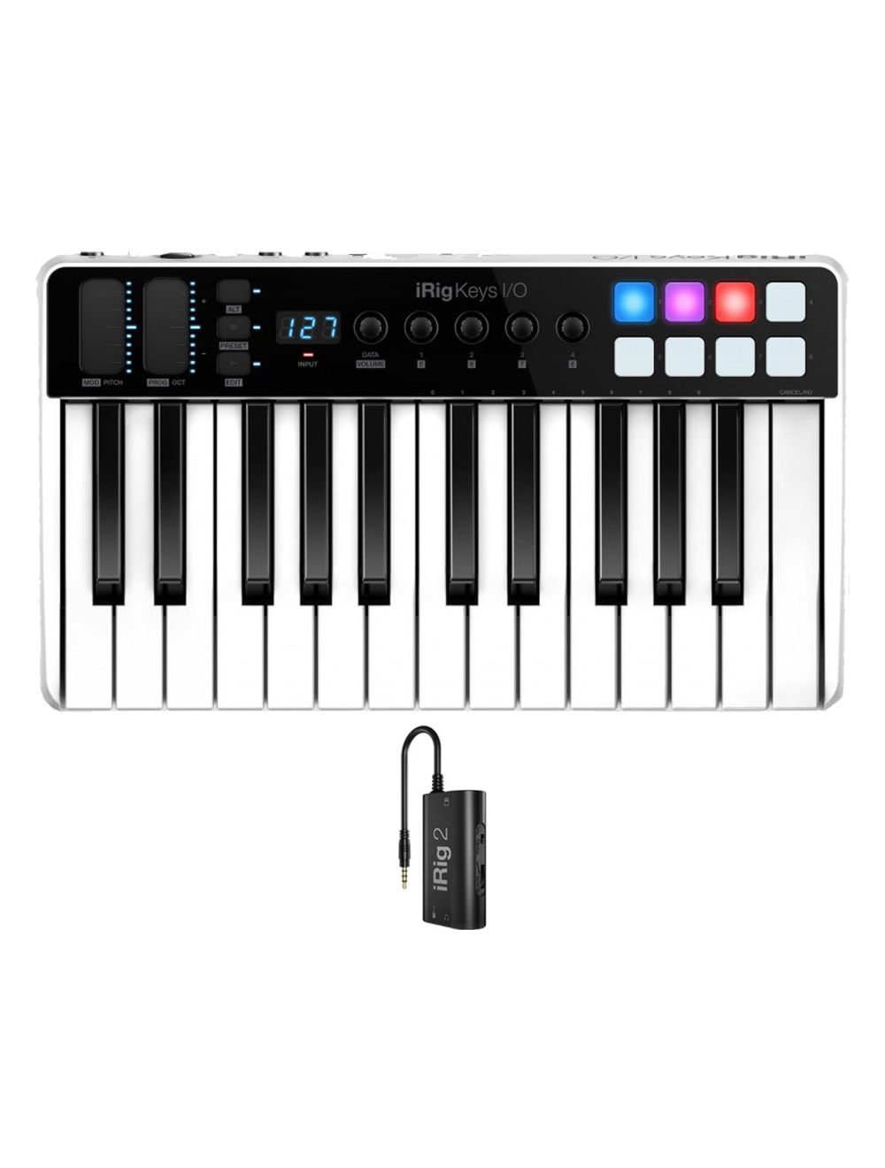 IK Multimedia iRig Keys I/O 25 + Free IK Multimedia iRig 2