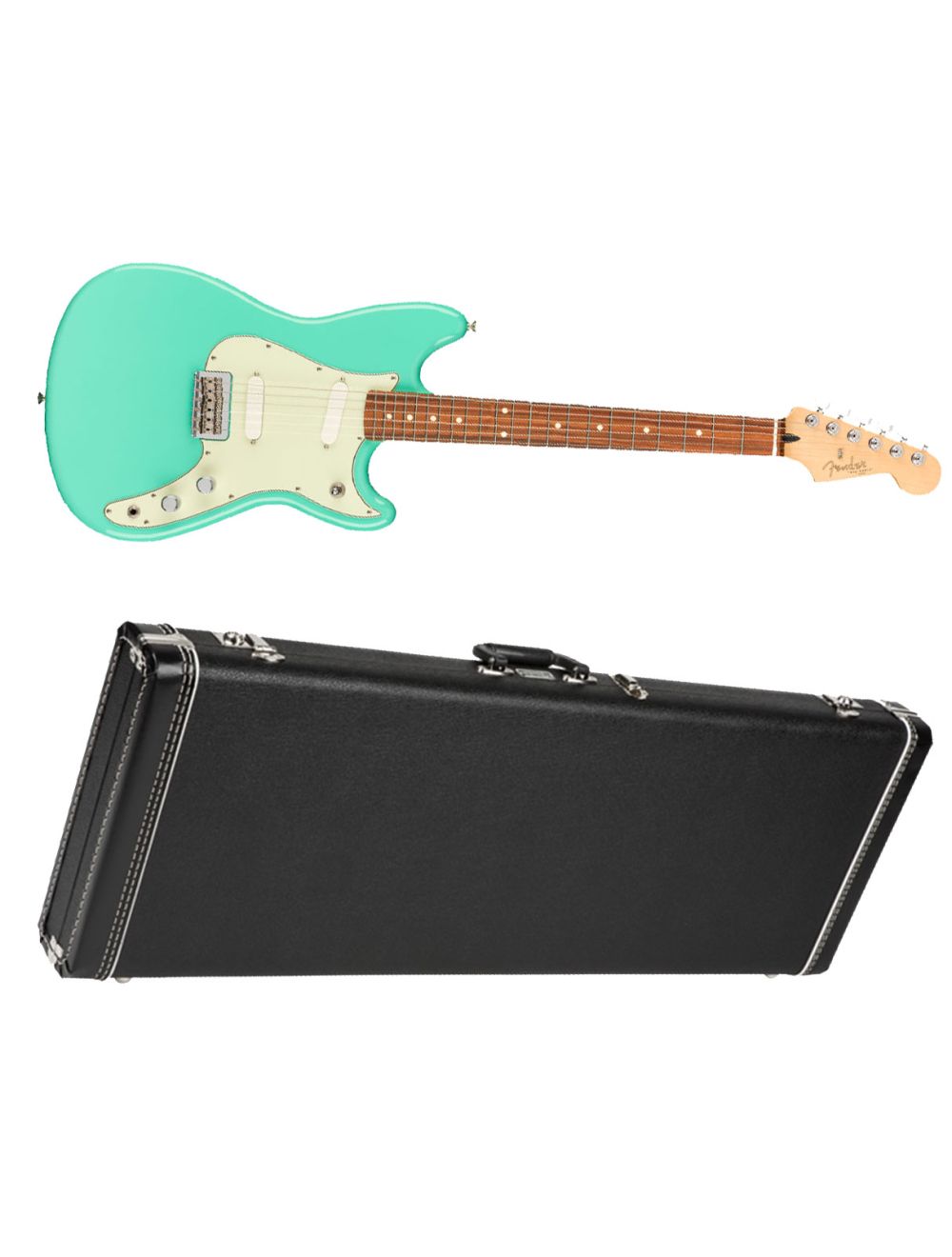 Fender Player Duo Sonic - Seafoam Green + Fender G&G Standard Case