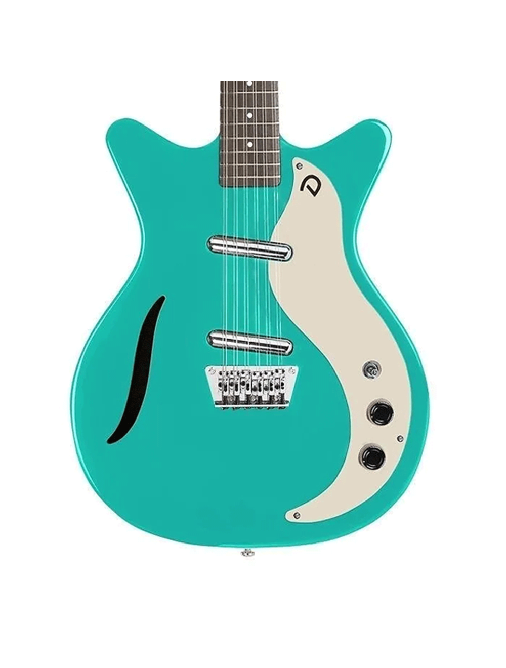 Danelectro 59 Vintage 12 String Electric Guitar - Dark Aqua - Open Box