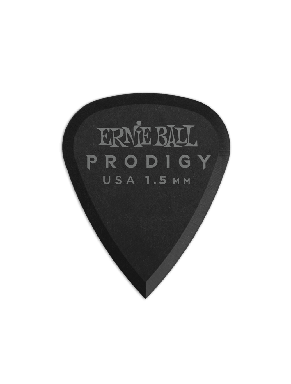 Ernie Ball Standard Prodigy Picks 6-pack - 1.5mm Black