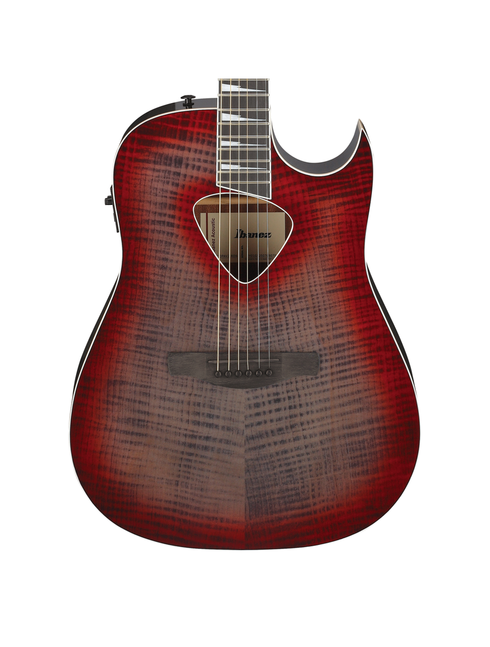 Used Ibanez ALT50FA Acoustic-Electric Guitar - Red Doom Burst High Gloss