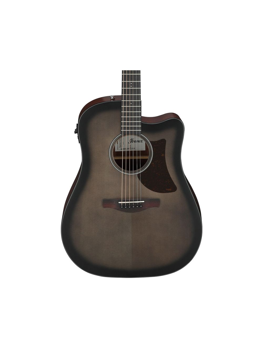 Ibanez AAD50CETCB Advanced Acoustic A/E Guitar - Transparent Charcoal Burst