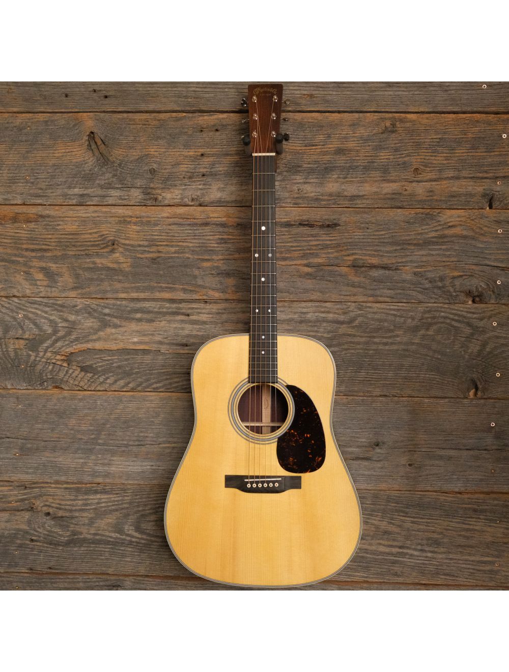 Used Martin 2024 Custom Shop D-28 Dreadnought Acoustic Guitar - Natural w/OHSC