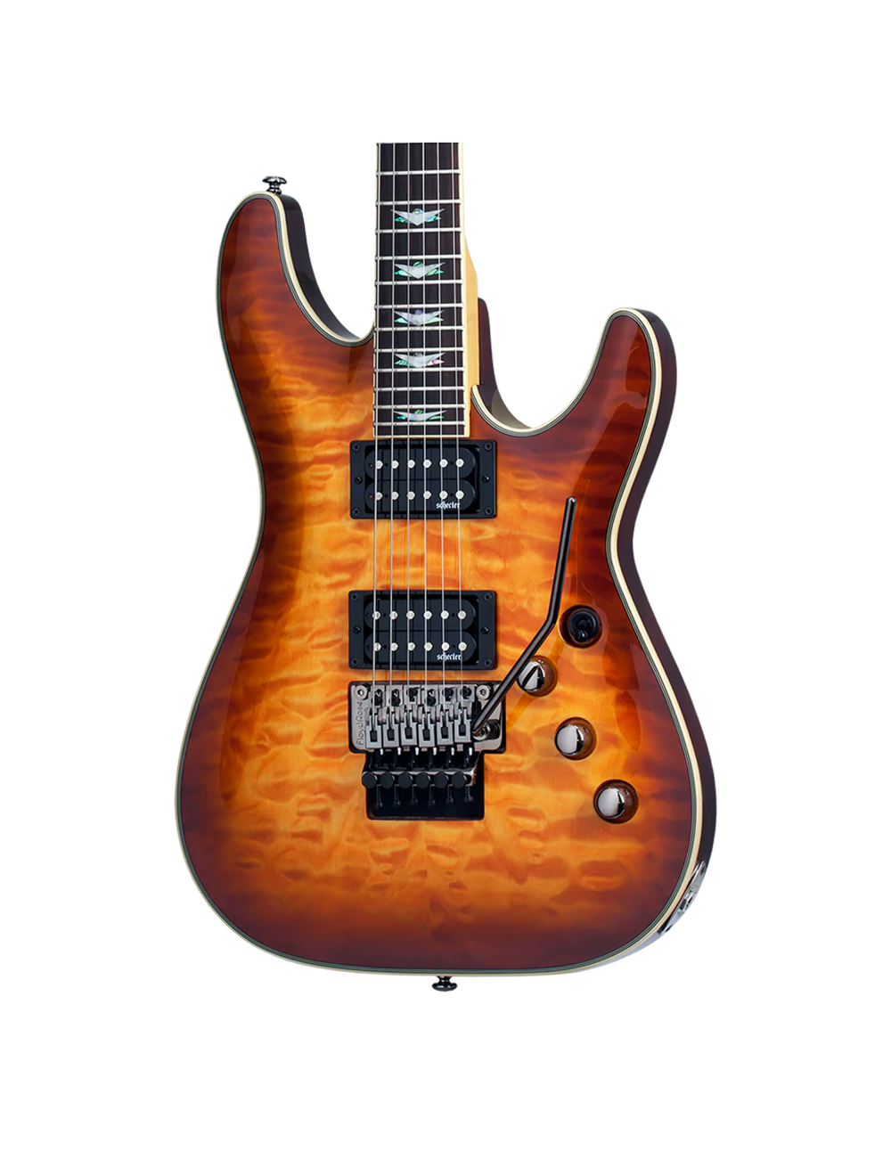 Schecter Omen Extreme FR Electric Guitar - Vintage Sunburst