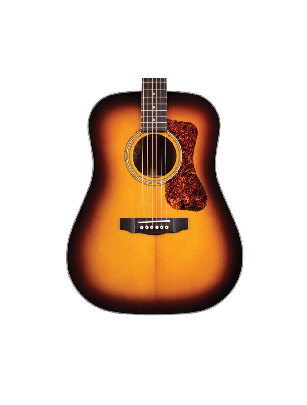 Guild D-140 Dreadnought Acoustic Guitar - Natural Antique Burst - B-Stock