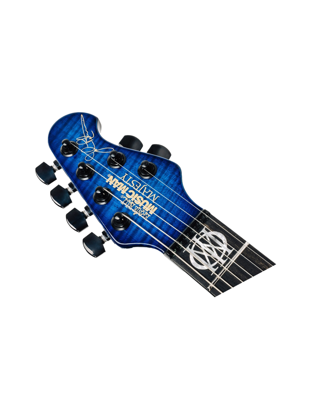 Ernie Ball Music Man BFR Majesty - Blue Ink Maple Burl Top - Limited to 100