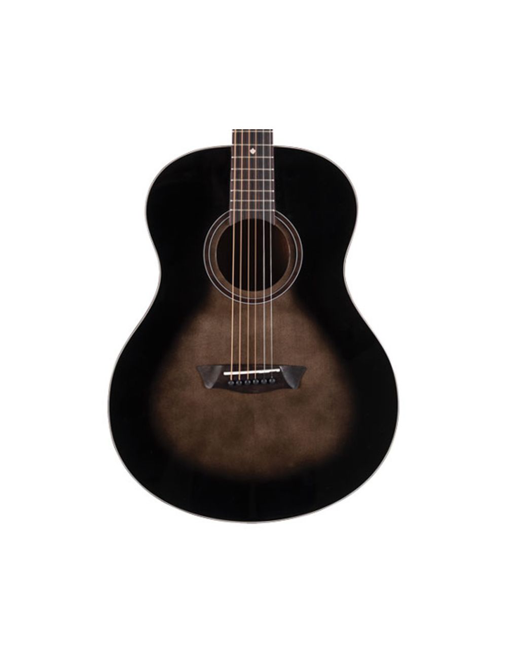 Washburn Bella Tono Novo S9 Acoustic Guitar - Charcoal