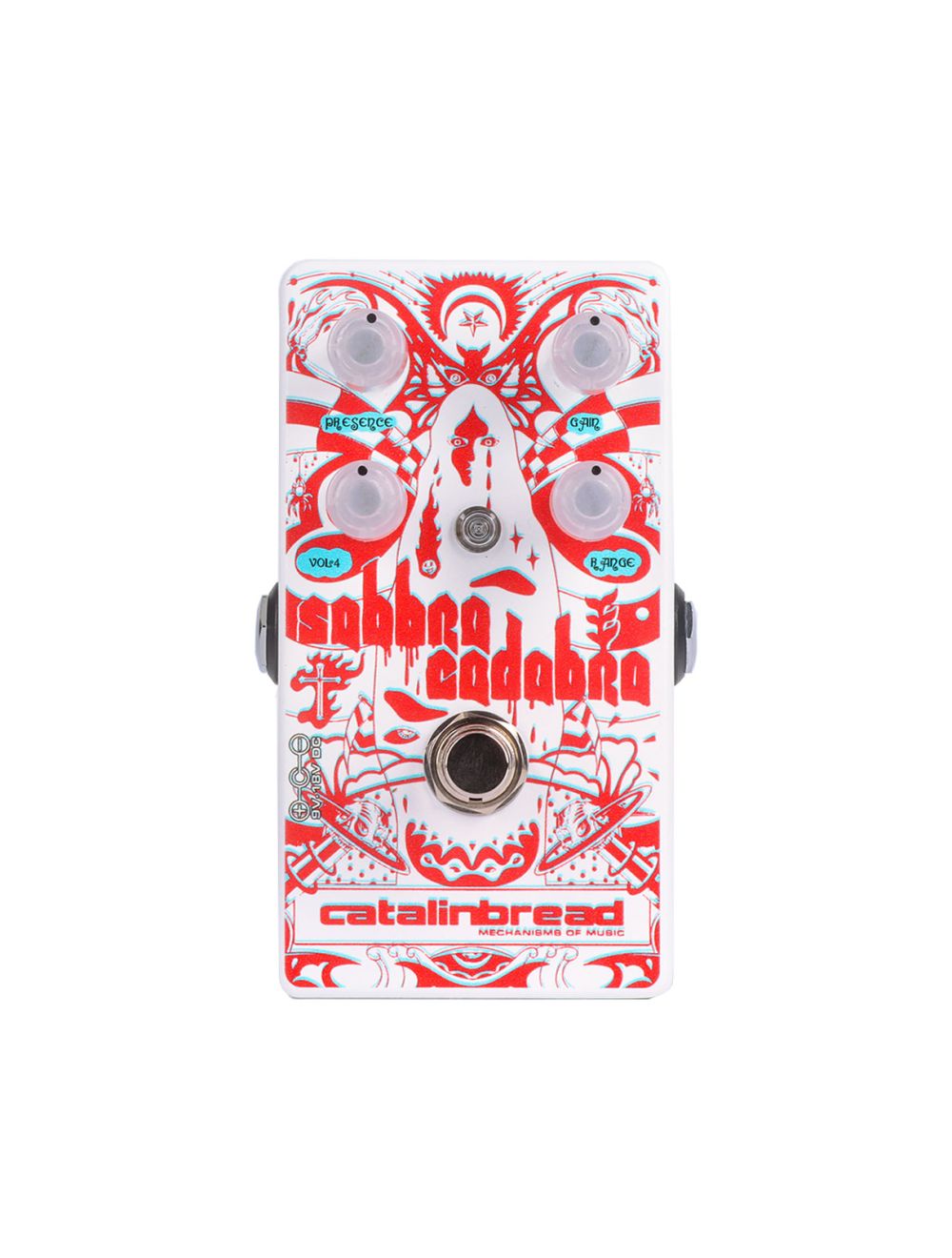Catalinbread Limited Sabbra Cadabra OD 3D Edition + Gator 9V Power Supply Combo