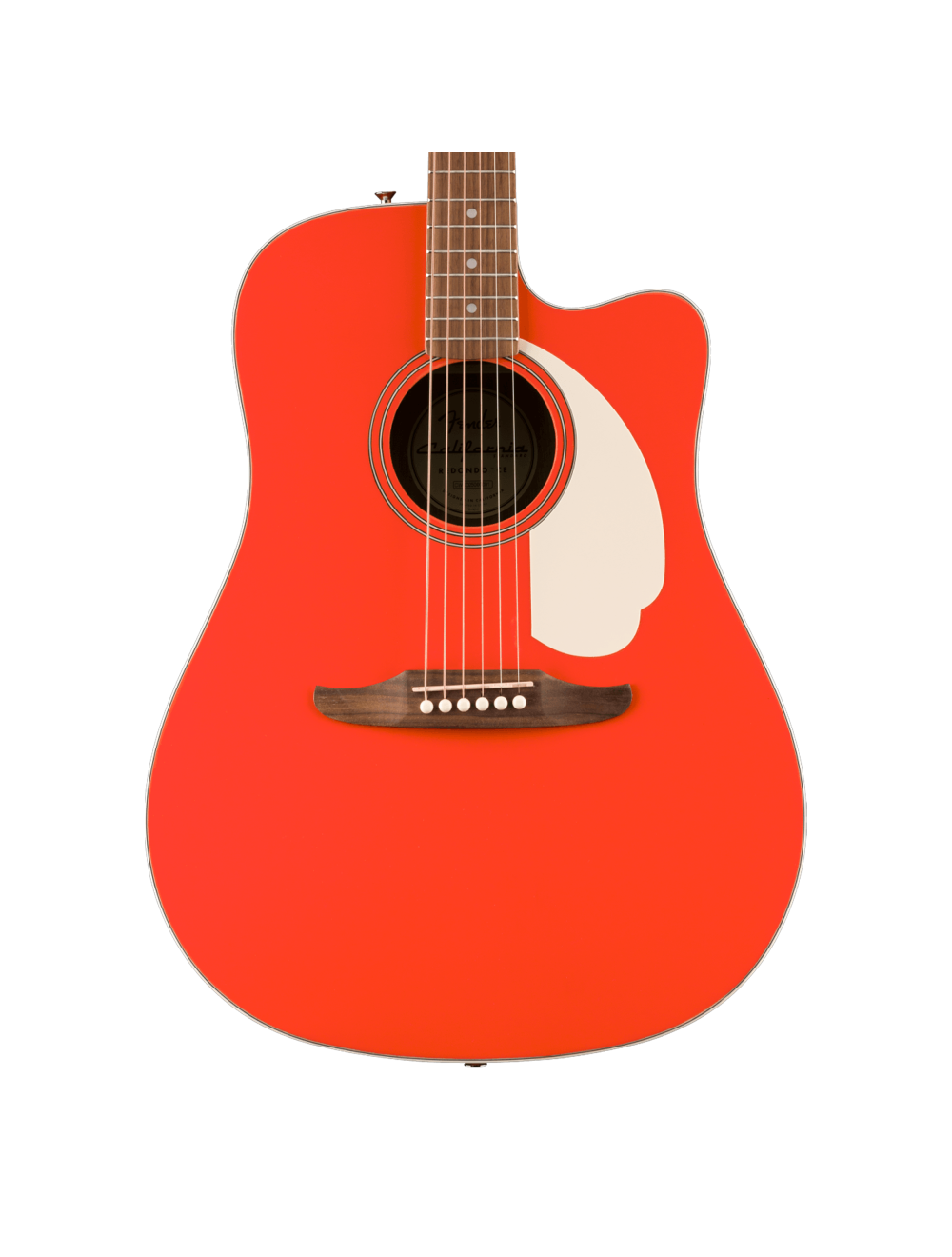 Used Fender California Standard Redondo CE - Fiesta Red w/Walnut FB