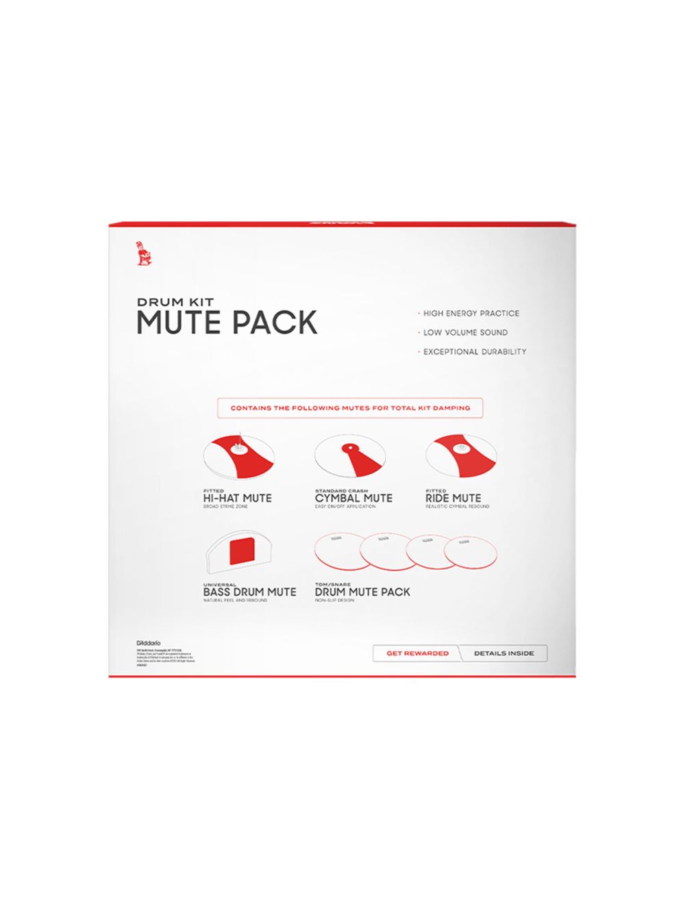 SoundOff by Evans Fusion Drum/Cymbal Mute Set