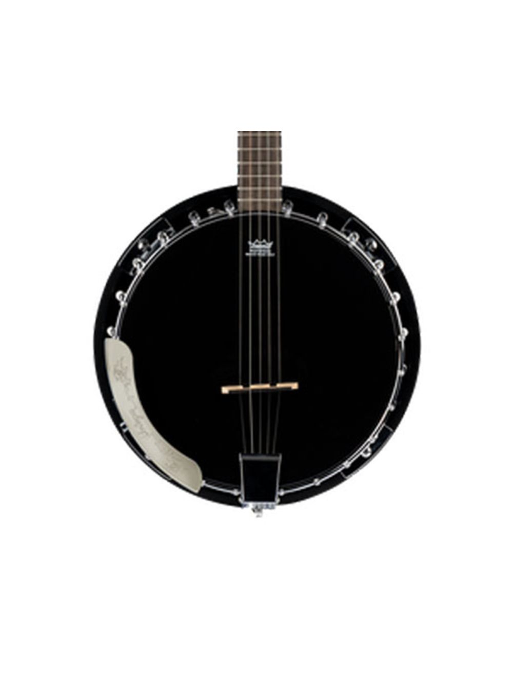 Ortega Guitars OBJ250-SBK Raven Series 5-String Banjo - Black