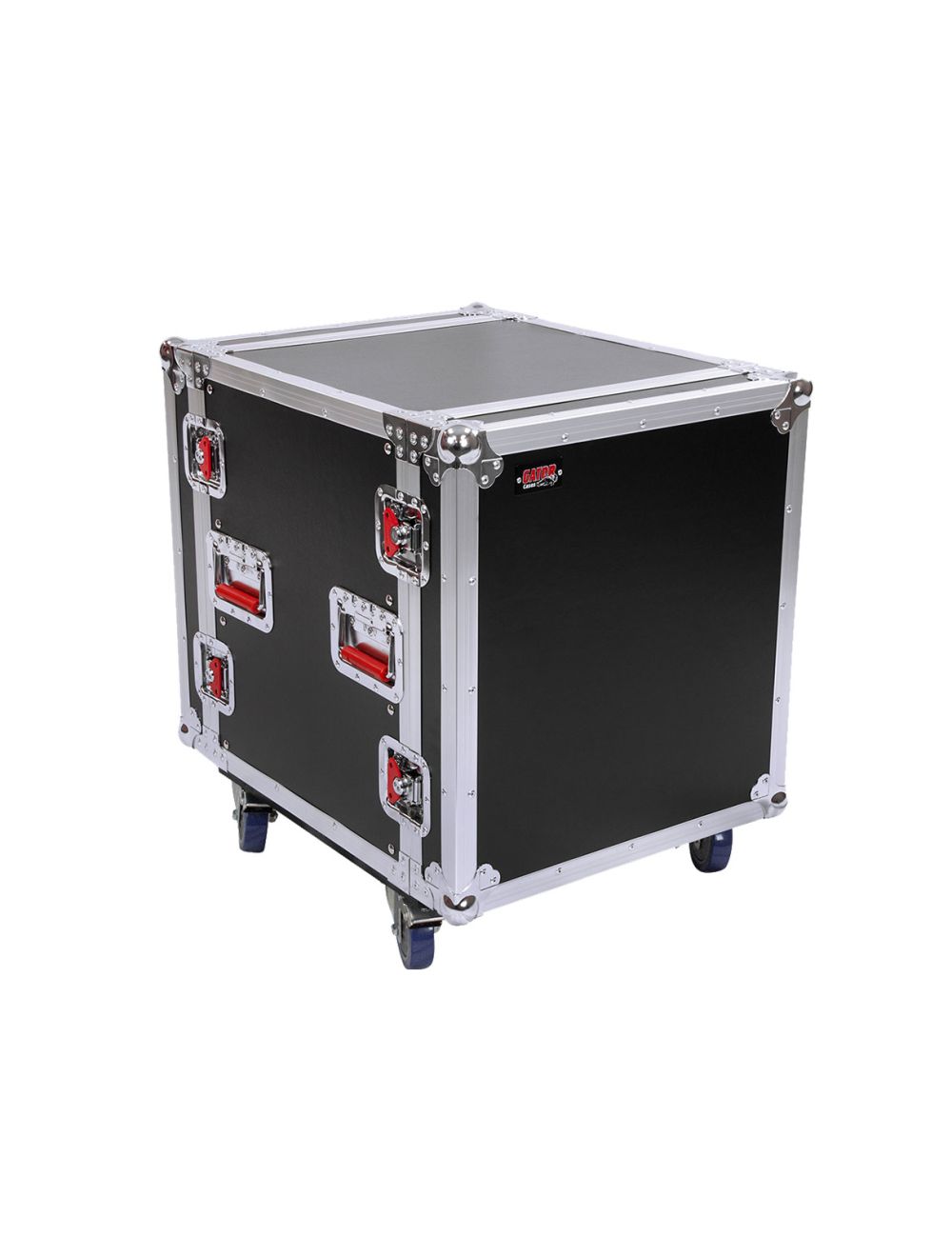 Gator GTOUR 12U ATA Wood Flight Rack Case 12U; 17" Deep w/ Casters - Open Box
