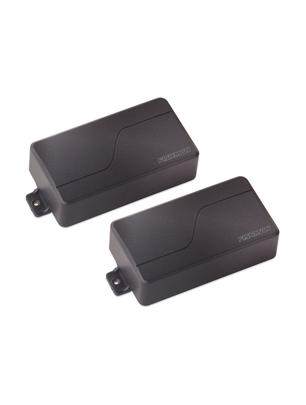 Fishman Fluence Modern Humbucker Set of 2 - Black Plastic + Les Paul Battery Pack