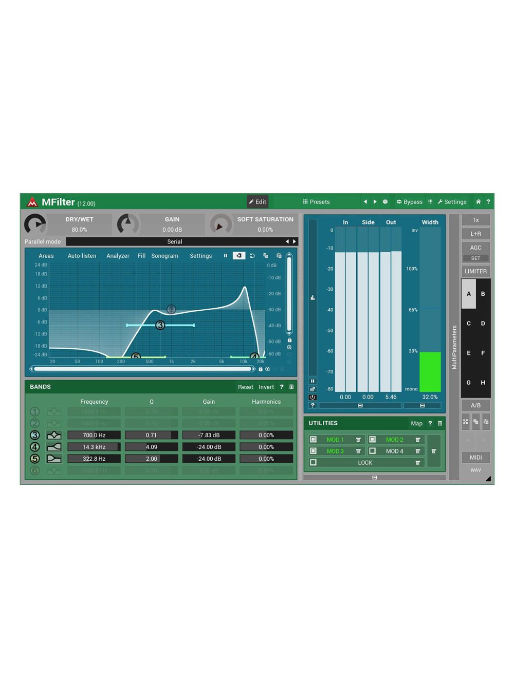 Melda MFilter Add Some Movement to a Static Track