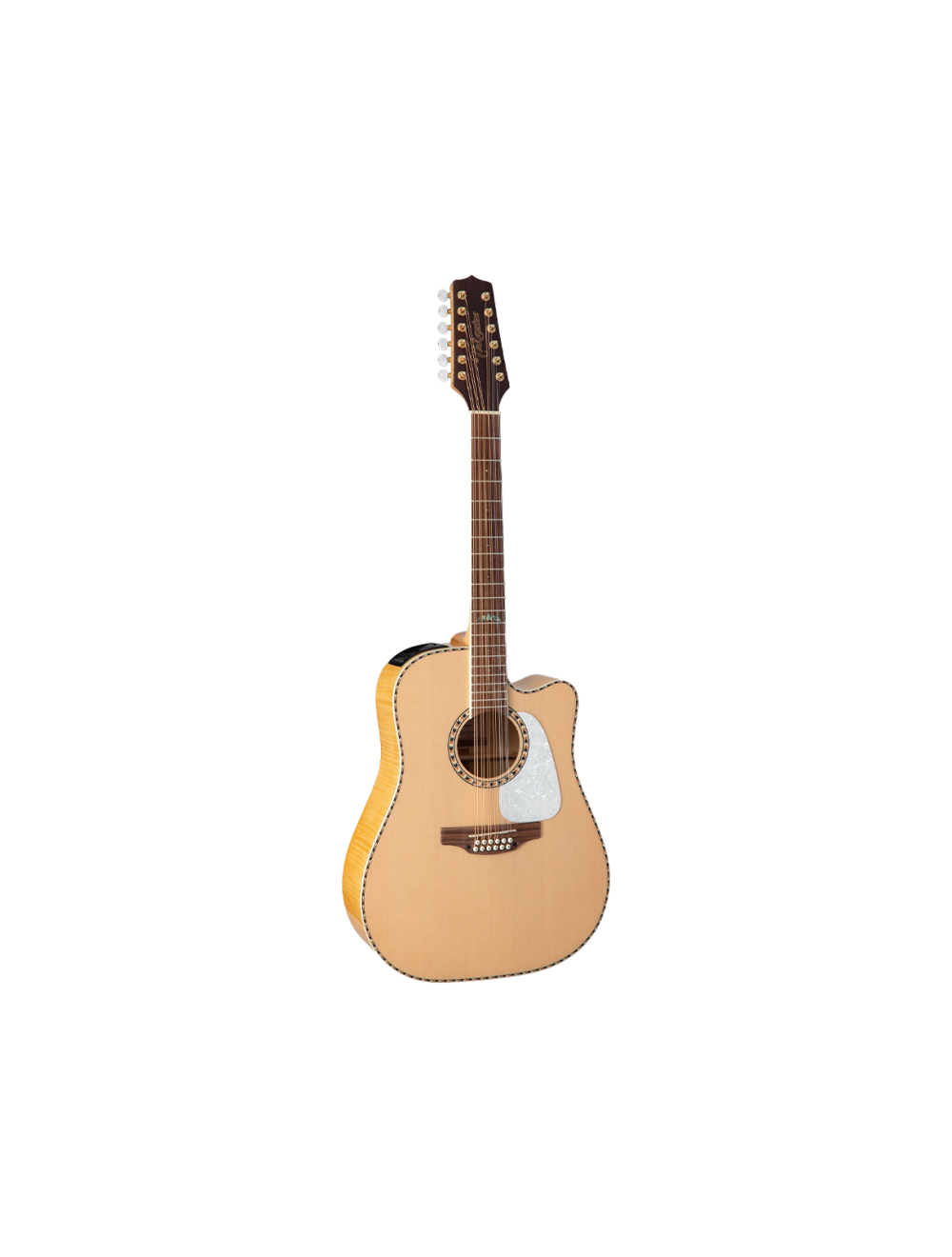 Takamine GD74CE-12U 12-String Acoustic-Electric Guitar -Natural w/Gig Bag