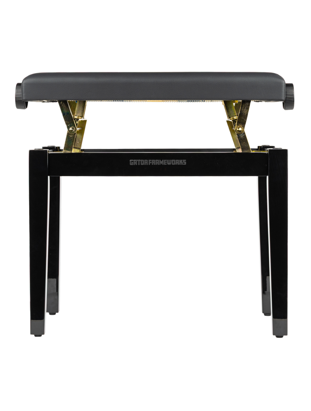 Gator Frameworks GFW-KEYBENCH-HABK Deluxe Piano Bench - Black