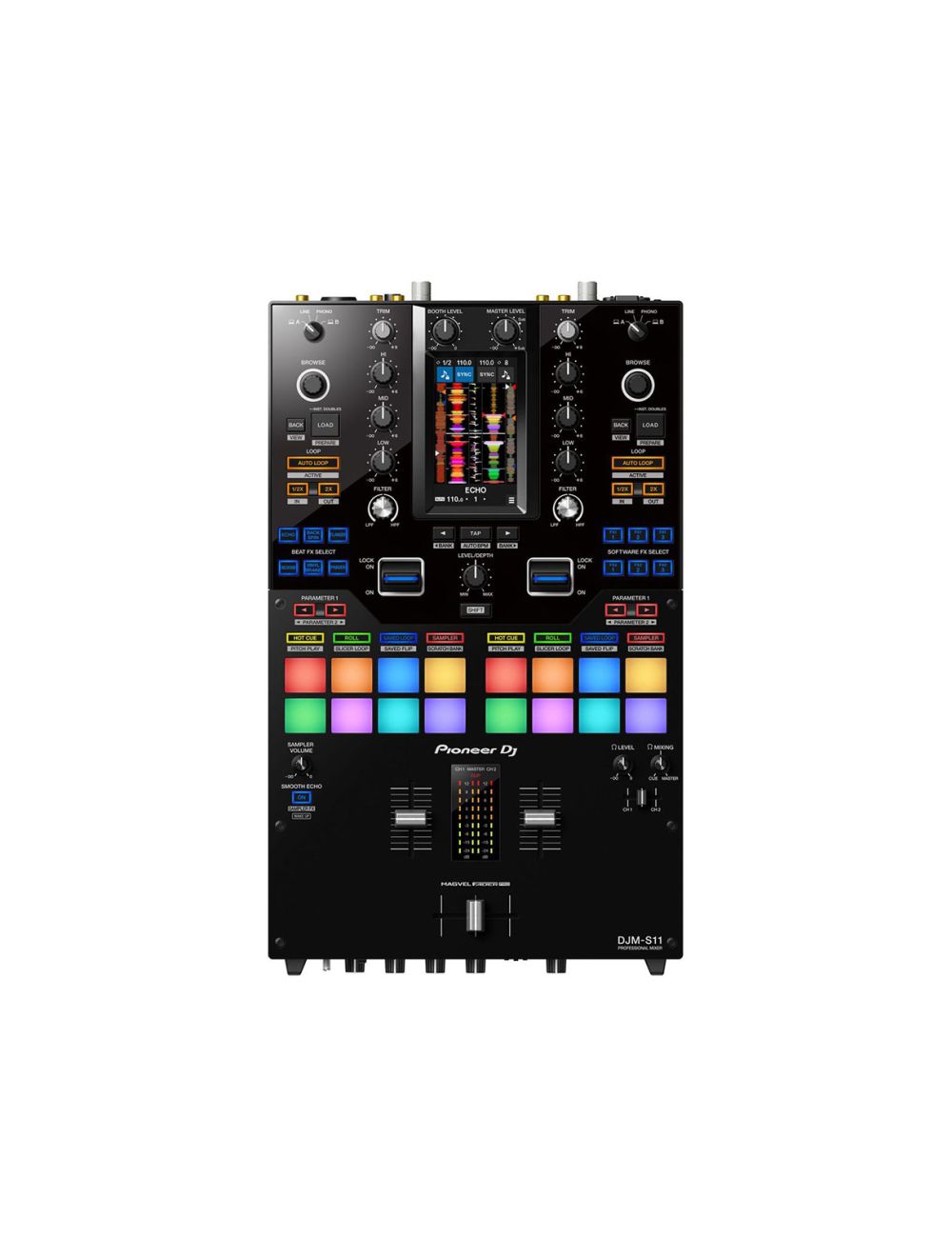 Pioneer DJM-S11 + スタンドセット Pioneer DJM-S11 Professional scratch style DJ mixer