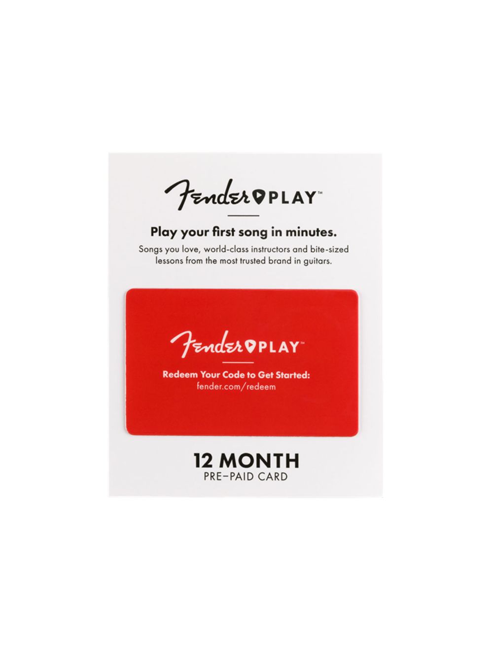 Fender ’68 Custom Deluxe Reverb + Fender Play 12 Month Card