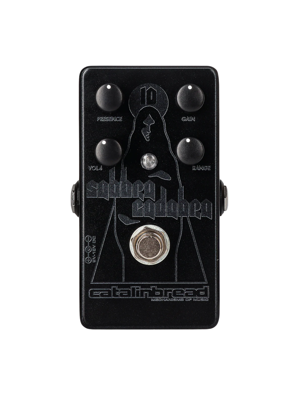 Catalinbread Sabbra Cadabra 10th Anniv Overdrive Pedal - Blackout - Open Box