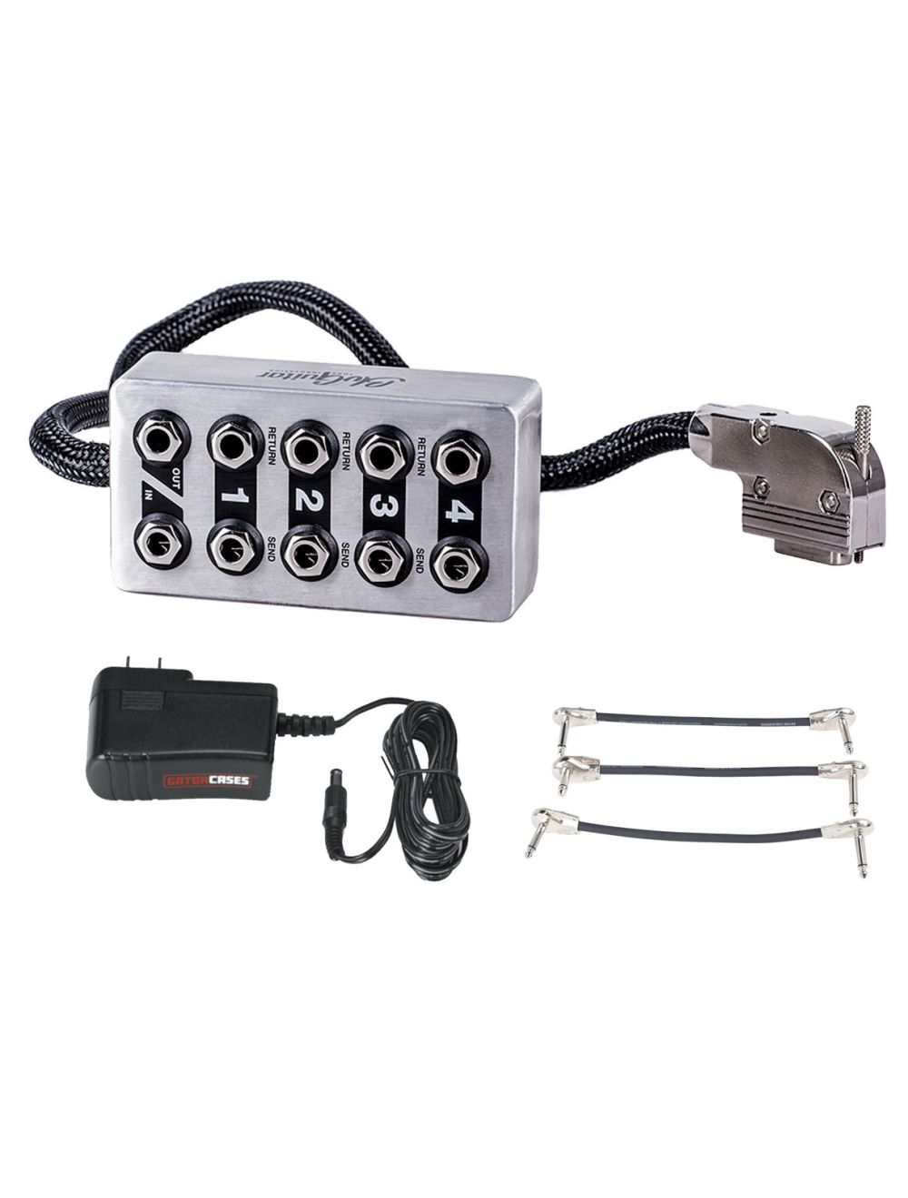 BluGuitar Looper Kit + Gator 9V Power Combo & 3 Patch Cables