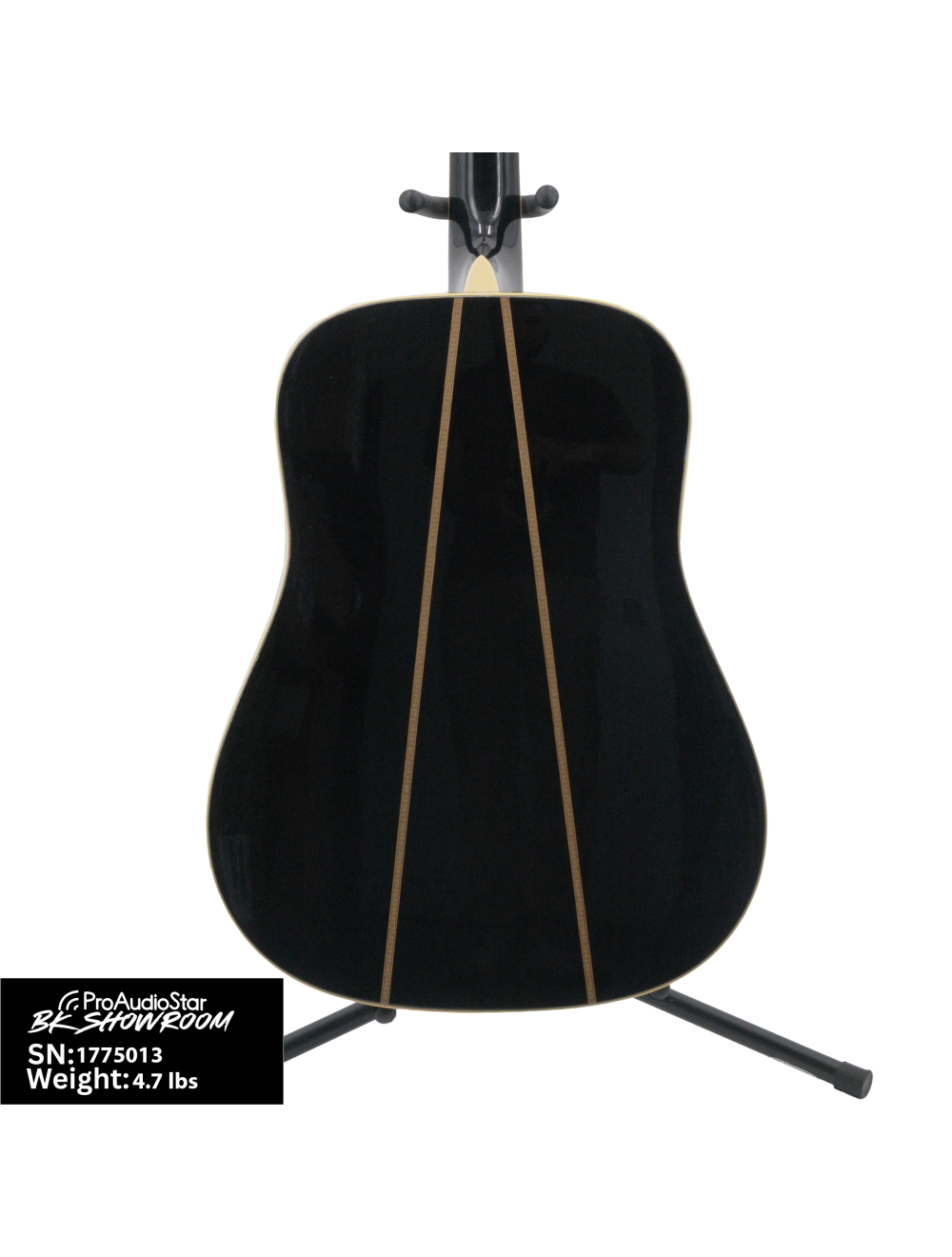 Used Martin D-35 Johnny Cash Signature Acoustic Guitar - Black w/OHSC