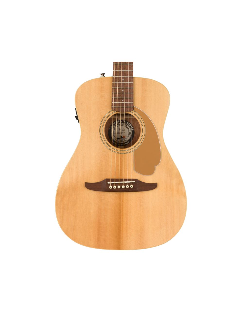 Fender Malibu Player - Natural w/ Walnut FB