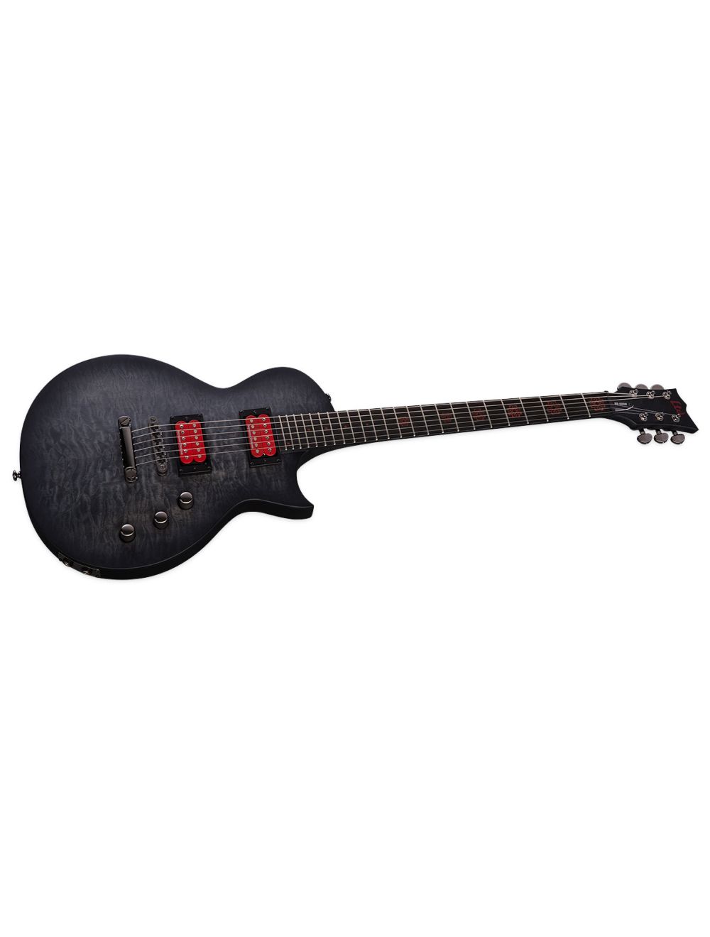 ESP LTD Ben Burnley BB-600 Baritone See Thru Black Sunburst Satin