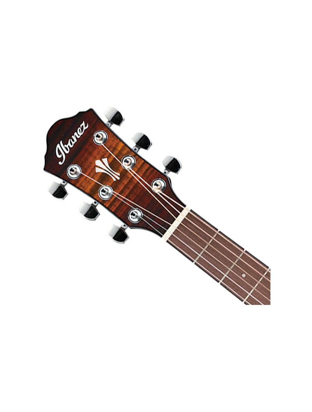 Ibanez AEG70LTIH AEG Acoustic Guitar - Tiger Burst High Gloss