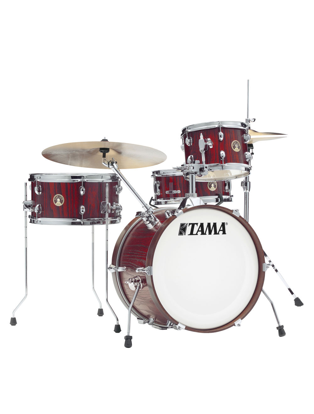 Tama Club-JAM 4-piece Shell Pack w/18" Kick - Satin Burgundy Elm - Used