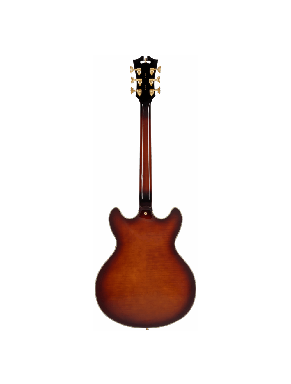 D'Angelico Excel DC Double Cutaway Semi-Hollow Guitar - Amaretto Burst