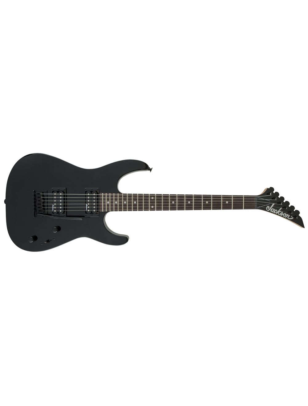 Jackson JS Series Dinky JS11 - Gloss Black w/Amaranth FB