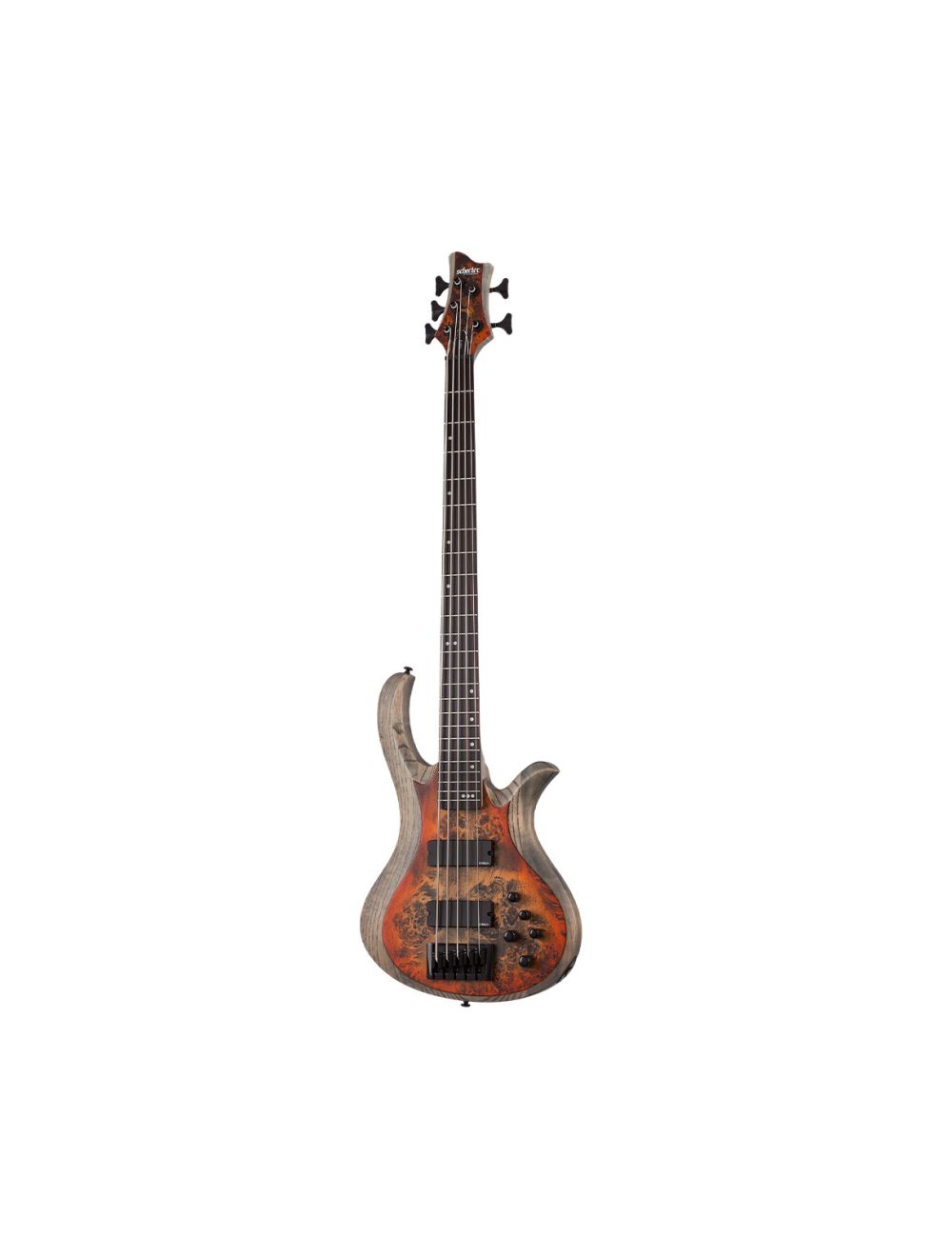 Schecter Riot-5 Satin Inferno Burst
