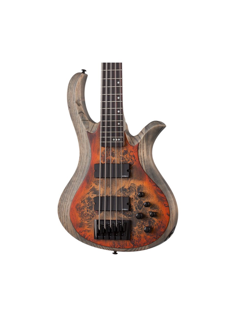Schecter Riot-5 Satin Inferno Burst