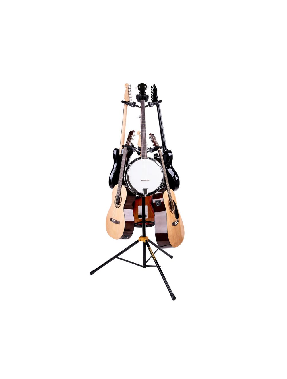 Hercules Stands GS526BPLUS Universal 6-pc Guitar Autogrip Display Stand