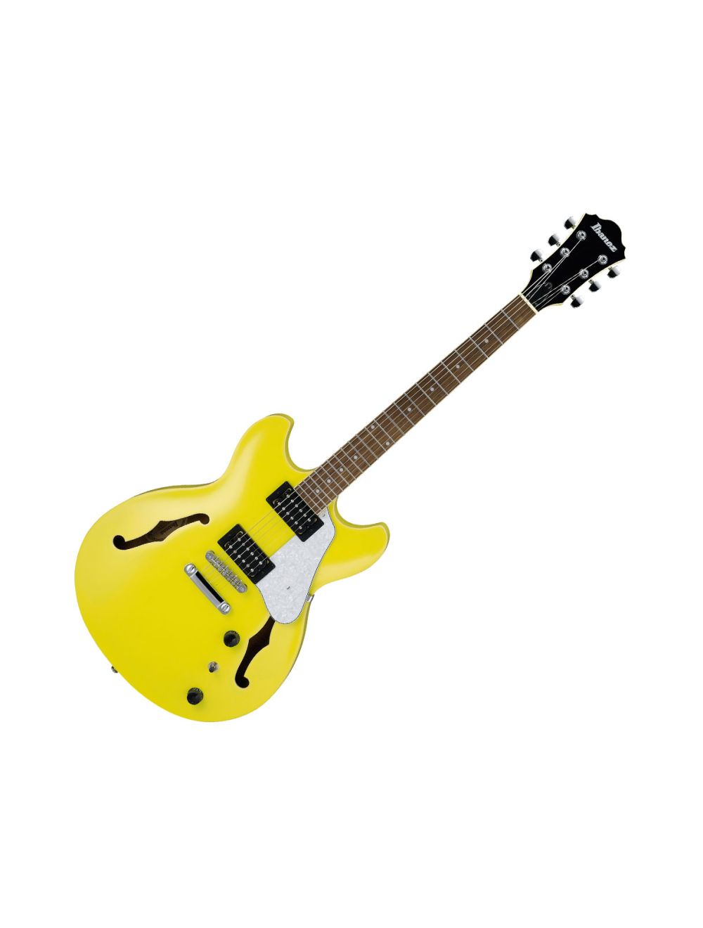 Ibanez AS63LMY AS Artcore Vibrante Hollow Body Lemon Yellow
