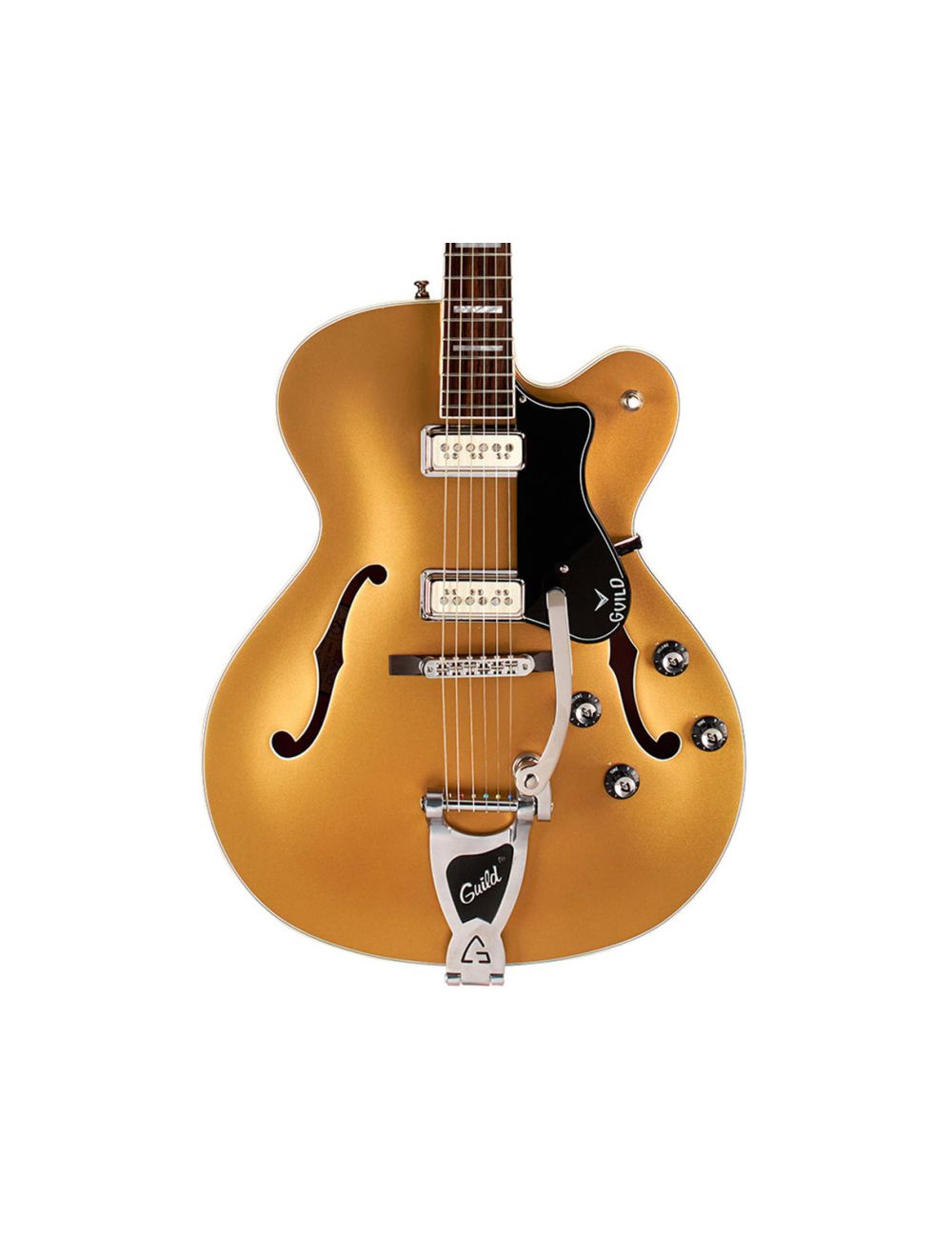 Guild X-175 Manhattan Special SC Hollowbody Guitar w/GVT - Gold Coast - B-Stock