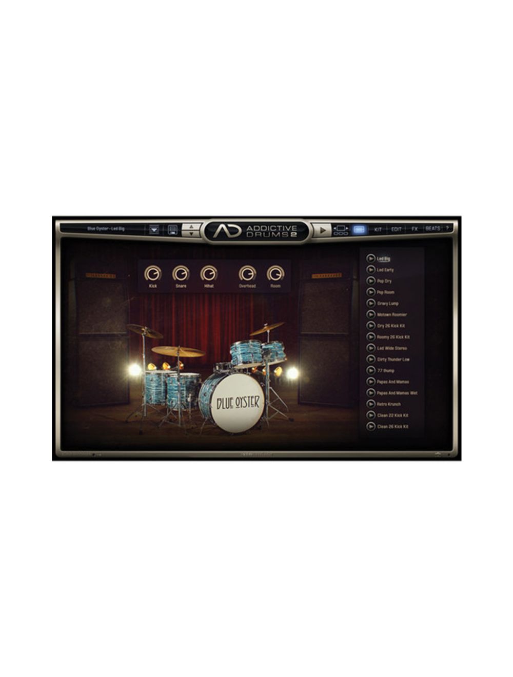 XLN Audio Blue Oyster ADPACK for AD2