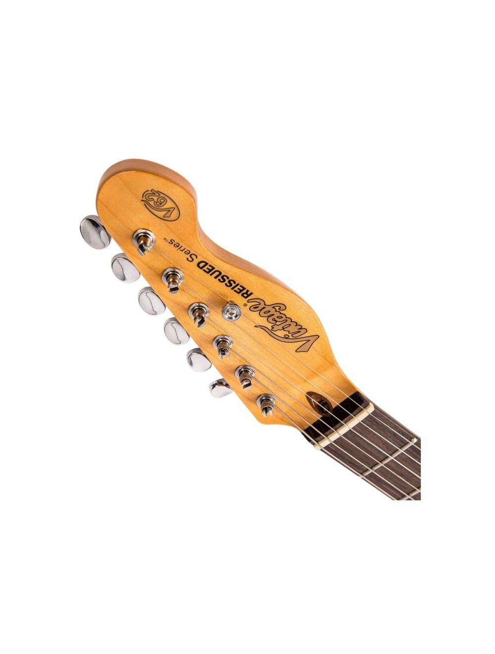 Vintage ReIssued Series V62 Electric Guitar - Ash Blonde